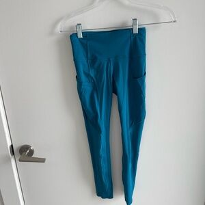 Lululemon Teal High-Waisted Leggings